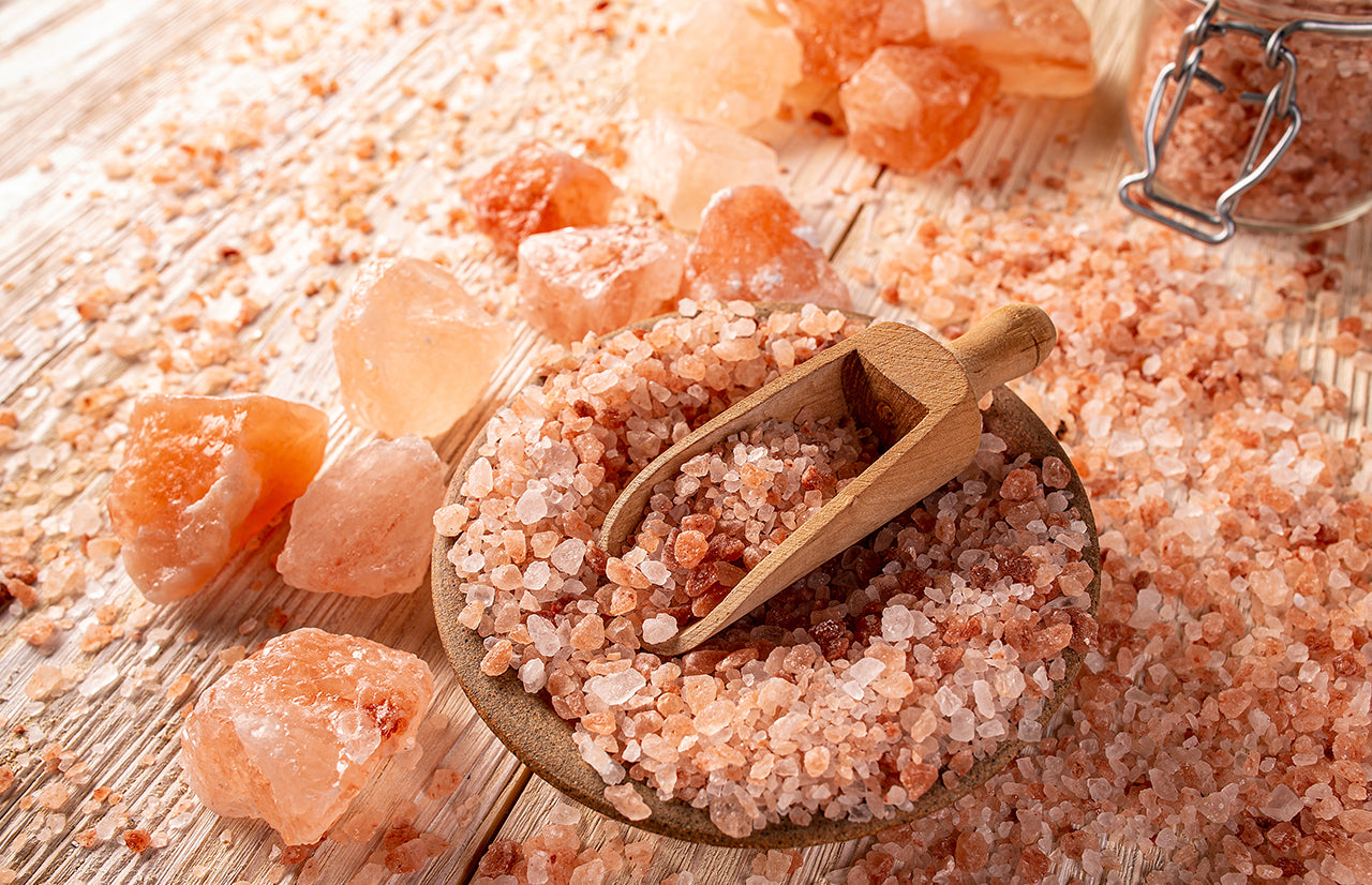 Himalayan pink salt in bulk