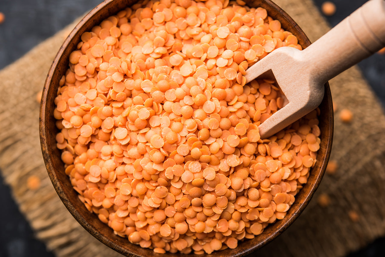 bulk buy split red lentils