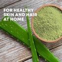 Herbal Aloe Vera Powder, Natural Hair & Skin Conditioner