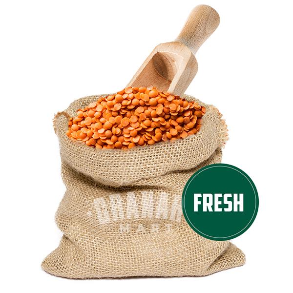 INDIAN SPLIT RED MASUR LENTILS - PROTEIN AND ZINC RICH-Gluten Free Lentils-Granary Mart