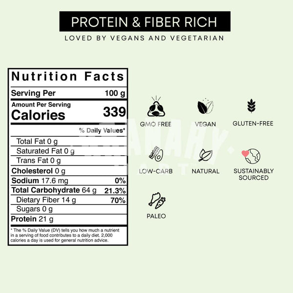 INDIAN SPLIT YELLOW PIGEON PEAS - PROTEIN AND FIBER RICH-Gluten Free Lentils-Granary Mart