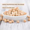 INDIAN WHITE GARBANZO BEANS - PLANT PROTEIN AND FOLATE RICH-Gluten Free Beans-Granary Mart