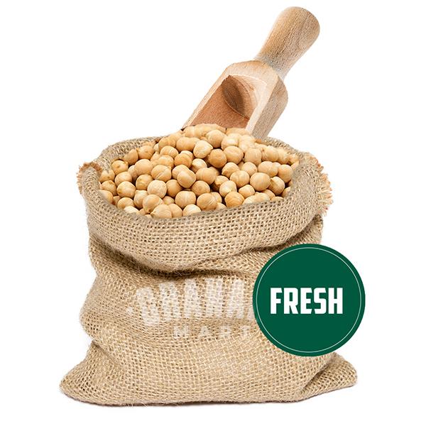 INDIAN WHITE GARBANZO BEANS - PLANT PROTEIN AND FOLATE RICH-Gluten Free Beans-Granary Mart