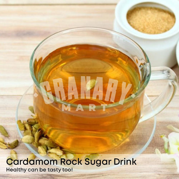 NATURAL ROCK SUGAR/ROCK SUGAR CANDY-Sugar-Granary Mart