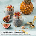 NATURAL WHOLE BLACK CHIA SEEDS-Natural Seeds-Granary Mart