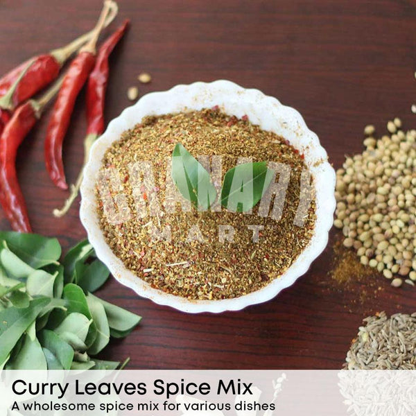 ORGANIC CURRY LEAF POWDER-Organic Spice Powders-Granary Mart